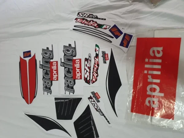 Kit de Pegatinas Aprilia SR 50 Racing